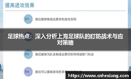 足球热点：深入分析上海足球队的盯防战术与应对策略