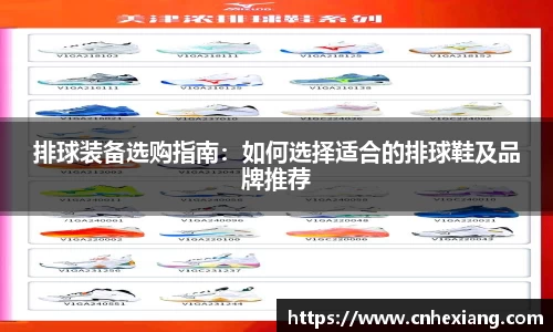 排球装备选购指南：如何选择适合的排球鞋及品牌推荐