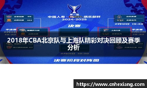 2018年CBA北京队与上海队精彩对决回顾及赛季分析
